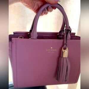 Kate Spade small Rorie in dusty pink with Gold Hardware